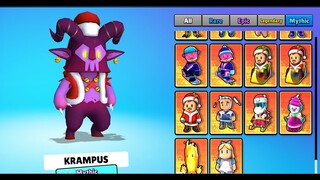 10 SCECRET NEW SPECIAL SKINS MRBEAST IS BACK! 0.62 LEAKS! STUMBLE GUYS, NEW MYTHIC SKINS!