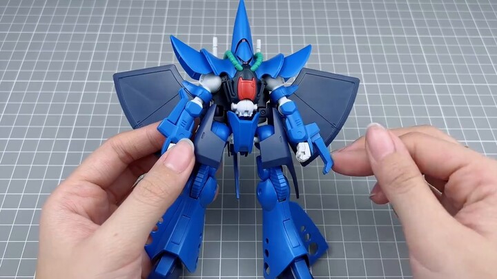 [Ducu Platter] Five-eyed God Machine! A deformed Bandai HGUC Hambrabi assembly process and machine d
