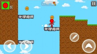 Red Stickman : Stickman Animation - Stickman Game - Walkthrough