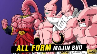 Majin Buu - Toàn bộ trạng thái mạnh mẽ nhất All Form