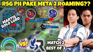 Martis Hyper Bisa SOLO LORD + META 2 ROAM!!! Baru Liat Gw Hanya disini!! Match 2 RSG PH VS OMEGA