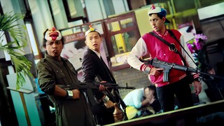 mereka membuat sebuah perampokan bank internasional!!