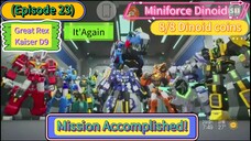Miniforce Dinoid (Season 7) (Episode 23) Dinoid Power It's Gone