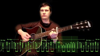 Scorpions - Love Will Keep Us Alive  acoustic guitar fingerstyle cover  gtp tabs