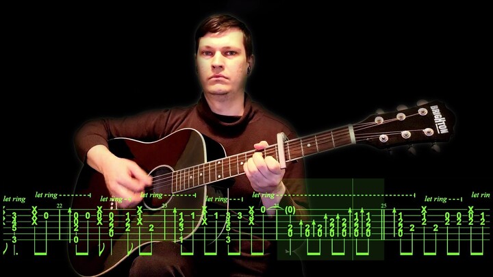 Scorpions - Love Will Keep Us Alive  acoustic guitar fingerstyle cover  gtp tabs