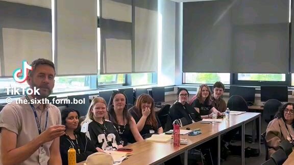 Bolton 6th Form spreading u luck😇😉!!!