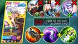 YIN VS FAST HAND LING | YIN NEW BUILD AND EMBLEM TO COUNTER LING IN MIDLANE | MOBILE LEGENDS