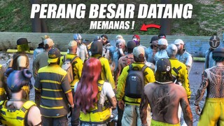 PERANG BESAR FRAKSI PEREBUTAN WILAYAH !! GTA V ROLEPLAY