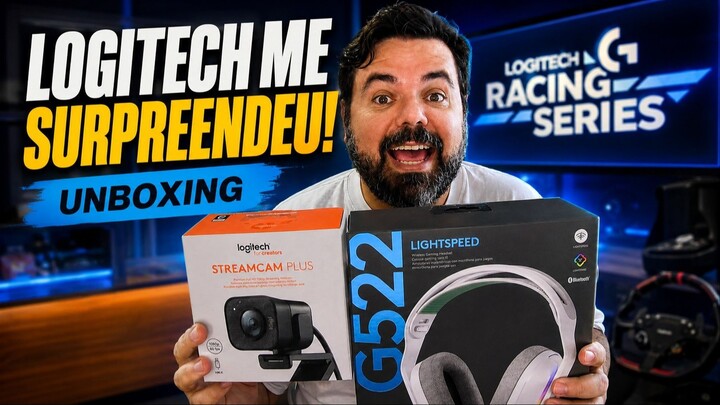 O UPGRADE QUE MEU SETUP PRECISAVA (LOGITECH)  UNBOXING