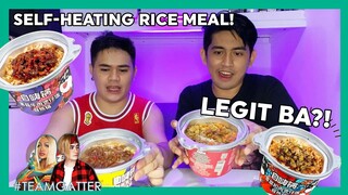 SELF HEATING RICE MEAL, LEGIT BA?! - #TeamGatter