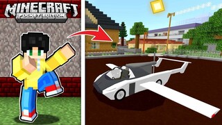 BINIGYAN AKO ng MAMAHALIN na FLYING CAR sa UWU CITY sa Minecraft PE