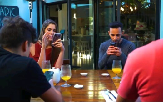 When you’re at a party and everyone is on their phones, would you join in?