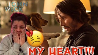 FIRST TIME WATCHING!!! | 2014 John Wick Chapter 1 | MOVIE REACTION!!! | KEANU REEVES OMG!!! 🥰