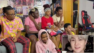 Africans react to a bts live a day keeps the sadness away