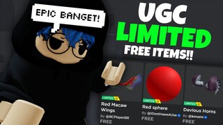 EPIC BANGET! KALIAN BISA MENDAPATKAN ITEM GRATIS LIMITED DI ROBLOX!!