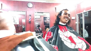 potong rambut cowok panjang jadi pendek