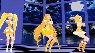 【MMDプリキュア】キュアミューズ＆キュアパイン＆キュアサンシャインでライアーダンス
