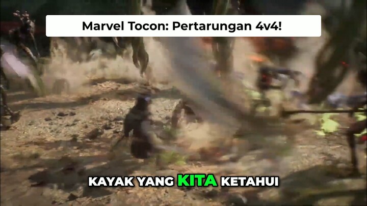 Marvel Tocon_ Pertarungan 4v4 Seru di Game Fighting Terbaru!