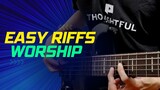 3 Easy Bass Riffs from this Worship Song you can use!