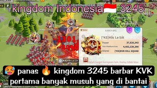 barbar kingdom 3245!! kvk pertama udah 🔥🔥🔥panas