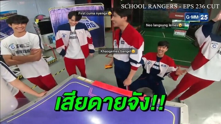 [INDOSUB\ENGSUB] SCHOOL RANGERS EP 236 CUT  Khaotungg butuh semangat dari First!