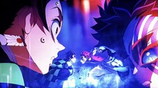 Merinding kimetsu no yaiba movie infinity castle Akaza Vs Tanjiro Se Gilaa Ini...‼️😱