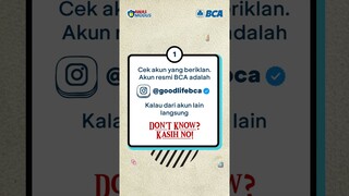 Waspada Penipuan mengatasnamakan Paylater BCA atau Kartu Kredit BCA