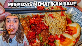 MIE PEDAS MEMATIKAN! SAMYANG LOKAL BALI ! SAINGAN MIE JEUBEW GARUT!