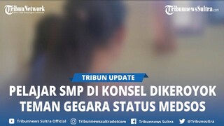Pelajar SMPN Konawe Selatan Dikeroyok Teman Gegara Tersinggung Status Media Sosial