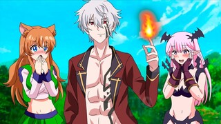 A loser gets a new chance in another world as the kingdom's most overpowered wizard