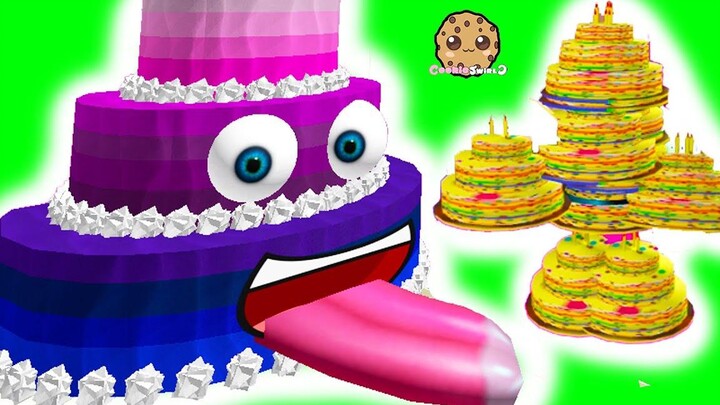 ให้อาหารมอนสเตอร์เค้ก ! ทดสอบสุ่มเกม Roblox Food Obby