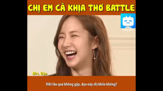 CHỊ EM LÀM THƠ CÀ KHỊA GIÀNH TRAI ĐẸP 8_3 #funny