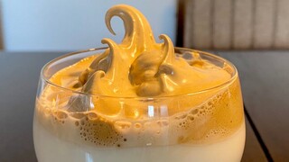 Cà phê bọt biển/foam coffee_cách làm cà phê bọt lạ miệng,thơm ngon_Bếp Hoa