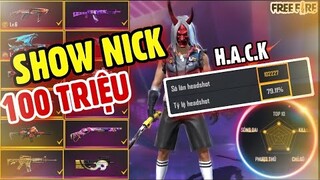 Free Fire | Show Full “SETTING ĐỘ NHẠY VÀ ACC GAME” - Bất Ngờ Với Tỉ Lệ HEADSHOT Ngang H.*.C.K