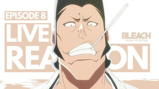 SQUAD ZERO IS HERE! So Many Characters! Bleach: TYBW Episode 8 - LIVE REACTION (Manga Spoilers)