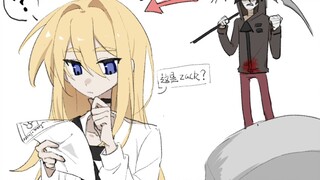 [Handwritten by the Angel of Death] "You probably don't like it, right?..."