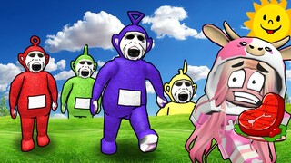 MOMON MASUK ke DUNIA TELETUBBIES VERSI DARK WEB!! feat @BANGJBLOX  | ROBLOX