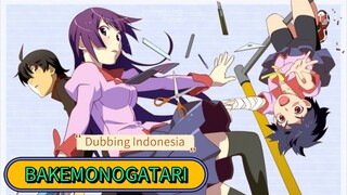 Shinobu vs Hanekawa_ Bakemonogatari Dubb Indo