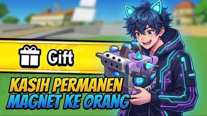 KASIH PERMANEN MAGNET KE ORANG PALING HOKI DI BLOX FRUITS!