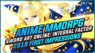 Sword Art Online: Integral Factor 2019 First Impressions - Is This The Best MMORPG On Mobile?