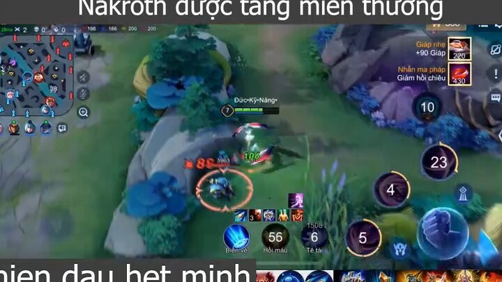 Nakroth được tăng miễn thương p1 #chiendauhetminh