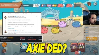 PABAGSAK NA AXIE? SLP SOBRANG BABA NA