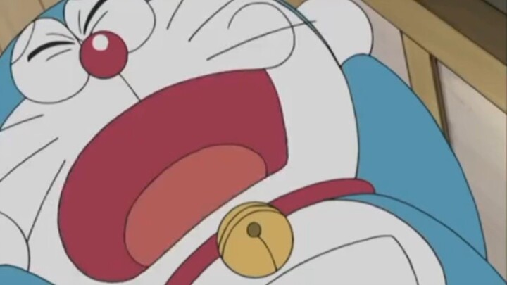 doraemon merasa frustasi