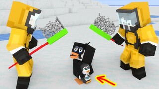 MONSTER SCHOOL : THE ESCAPE OF PENGUINS - SAD ENDING - MINECRAFT ANIMATION