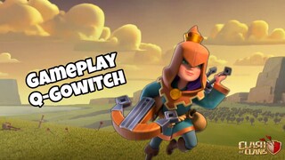 Gameplay Queen walk GoWitch Town hall 12
