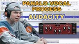 Ez Mil performs "Panalo" VOCAL Process in Audacity