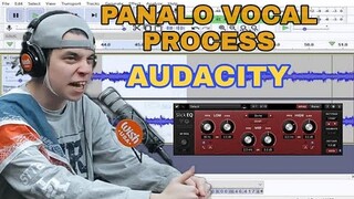 Ez Mil performs "Panalo" VOCAL Process in Audacity