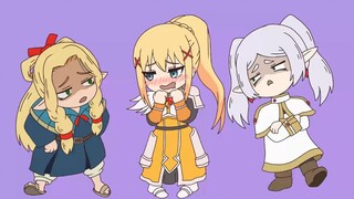 脾气暴躁的精灵“……Konosuba？”