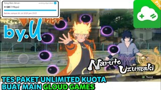 NYOBA PAKET UNLIMITED BY.U BUAT MAIN DI GLOUD GAMES ANDROID