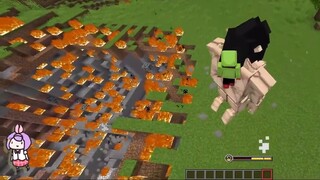 Transform into the Armored Titan in MC! ! Attack Craft 2.1.3 Beta